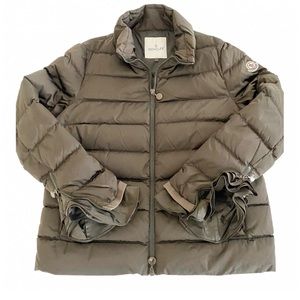 Moncler down brown jacket